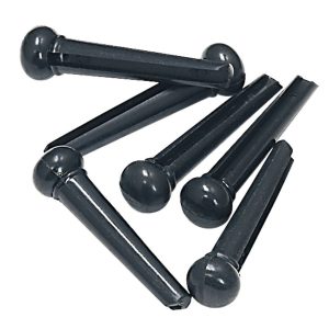 Buton cordar (stift) negru
