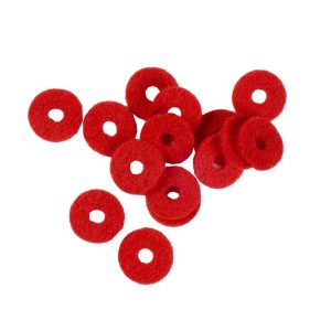 Saibe rosii de pasla 12x1 mm