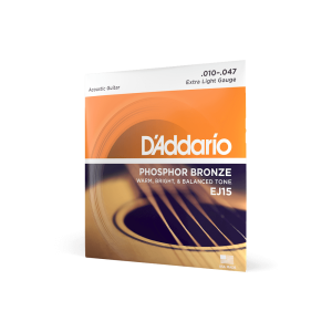 Corzi chitară acustică DAddario EJ15 Phosphor .010
