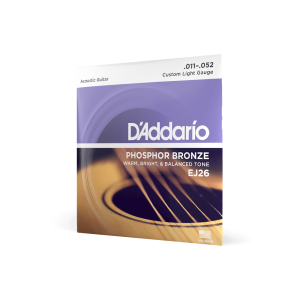 Corzi chitară acustică DAddario EJ26 Phosphor .011