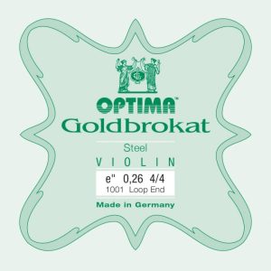 Corzi vioara Optima Goldbrokat E loop